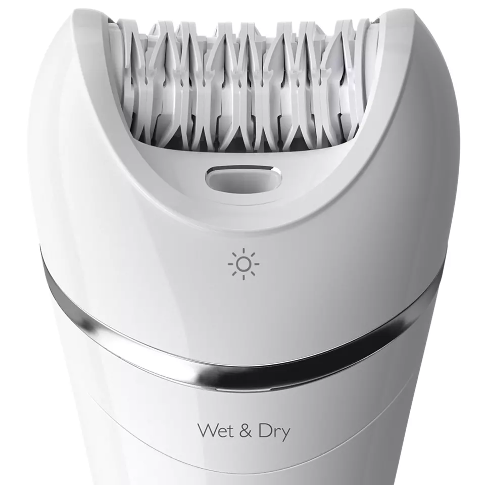 Philips Series 8000 Epilator Wet & Dry White - BRE700-01