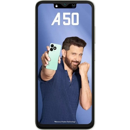 ايتل A50 ، سعة 64 جيجا بايت ، رام 3 جيجا بايت ، شبكة 4G ، شريحتين - ذهبي لامع