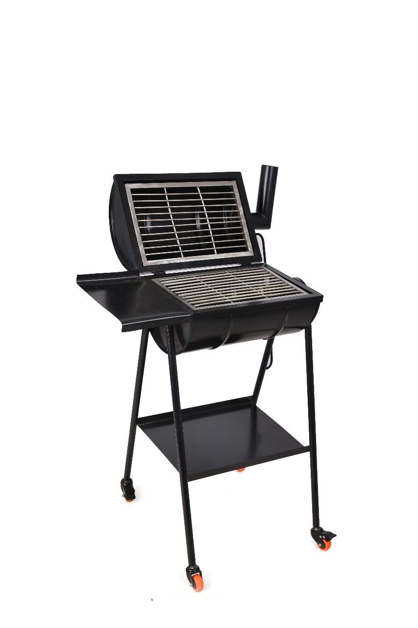 Ghazala Balcony Grill Charcoal Grill Black