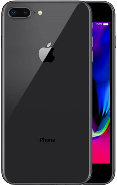 Apple iPhone 8 Plus , 128 GB , 3 GB , 4G LTE , Single SIM - Space Grey