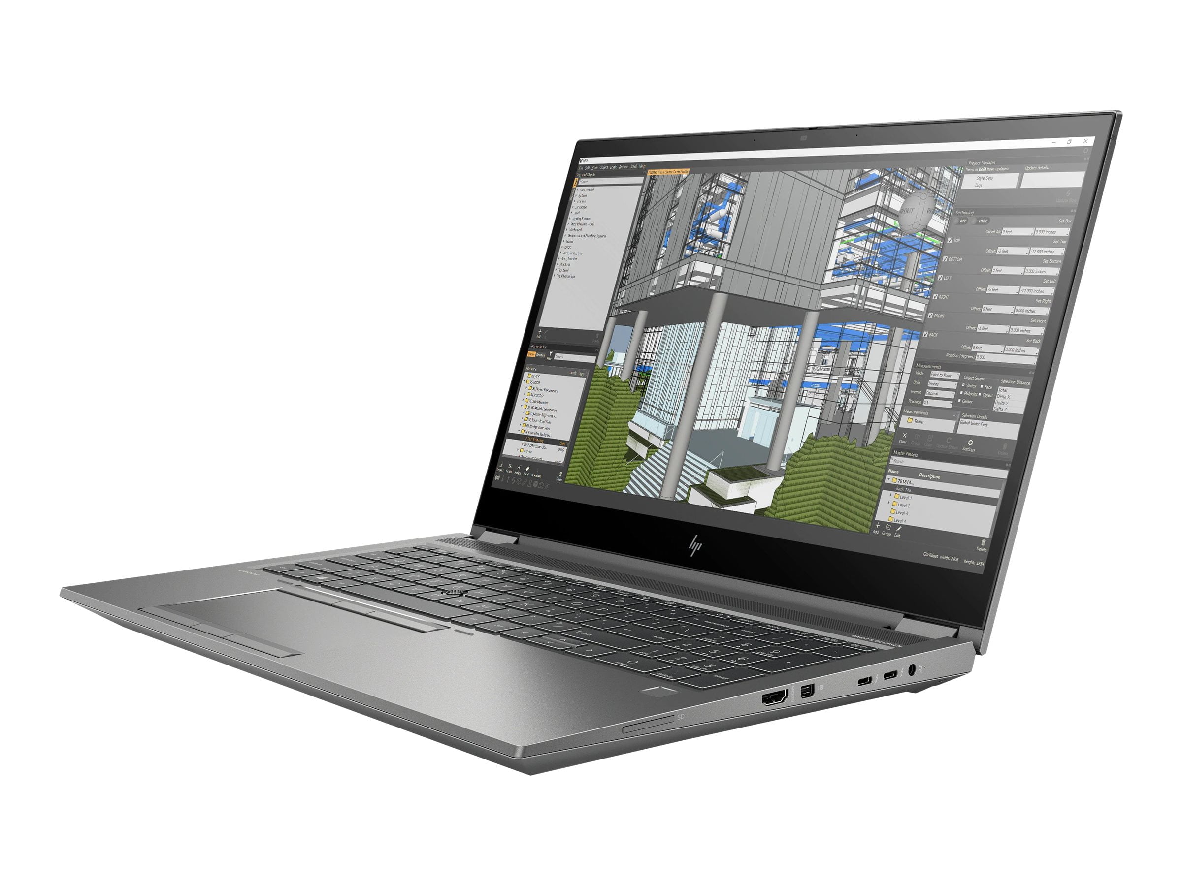 لاب توب استيراد اتش بي زد بوك فيوري 15 G7 ، معالج انتل كور i7-10850H ، هارد 512 جيجا بايت SSD ، رام 32 جيجا بايت ، كارت شاشة انفيديا Quadro T2000
