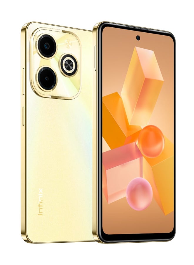 انفنكس هوت 40i ، سعة 128 جيجا بايت ، رام 4 جيجا بايت ، شبكة 4G LTE ، شريحتين - ذهبي هوريزون