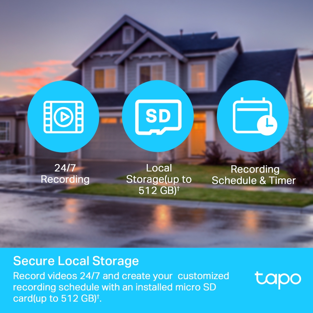 Tp-Link Tapo C500 Outdoor Security Camera , White