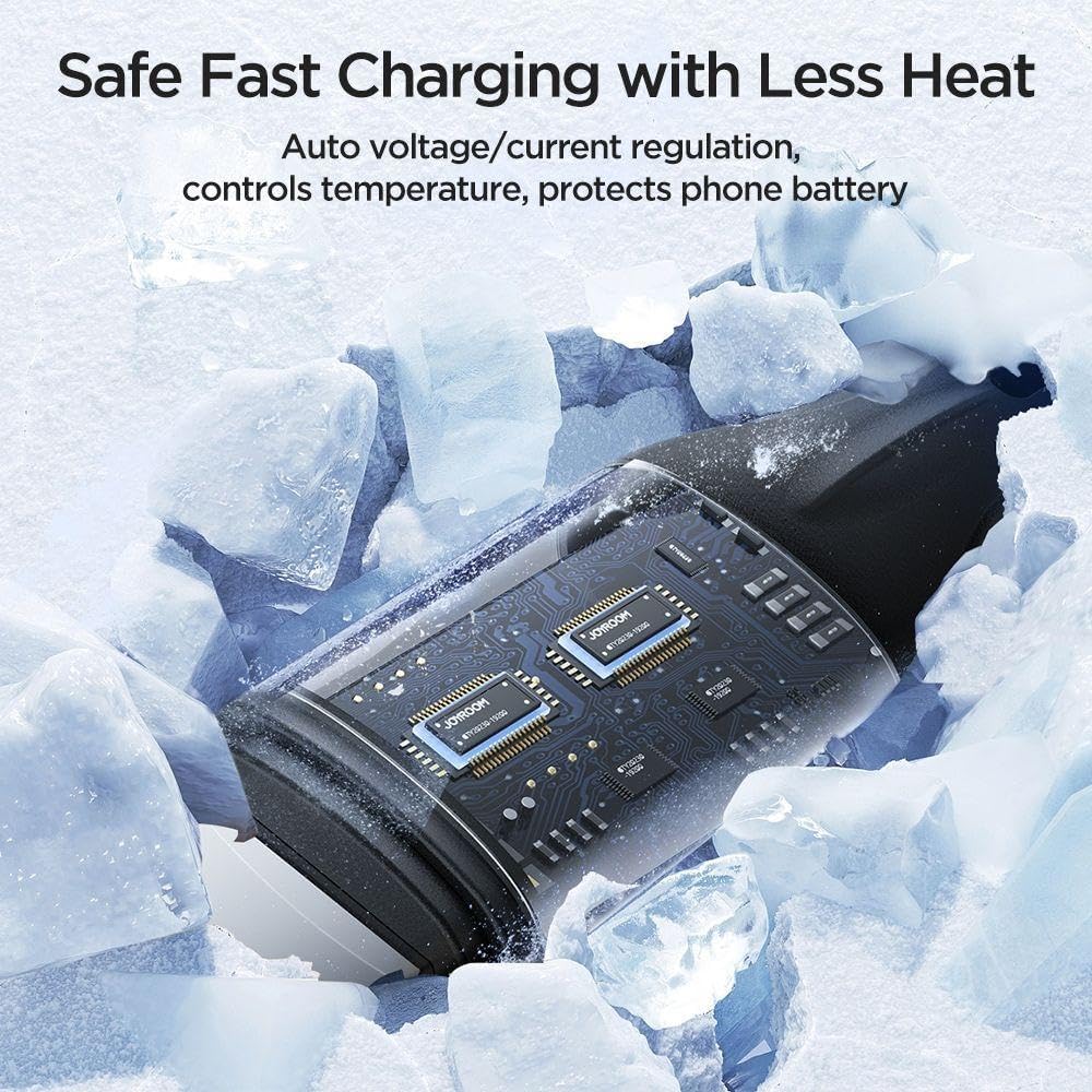 كابل شحن Type C جوي روم لايت سبيد سيريس ، طول 1.2 متر ، اسود - SA25-CC5