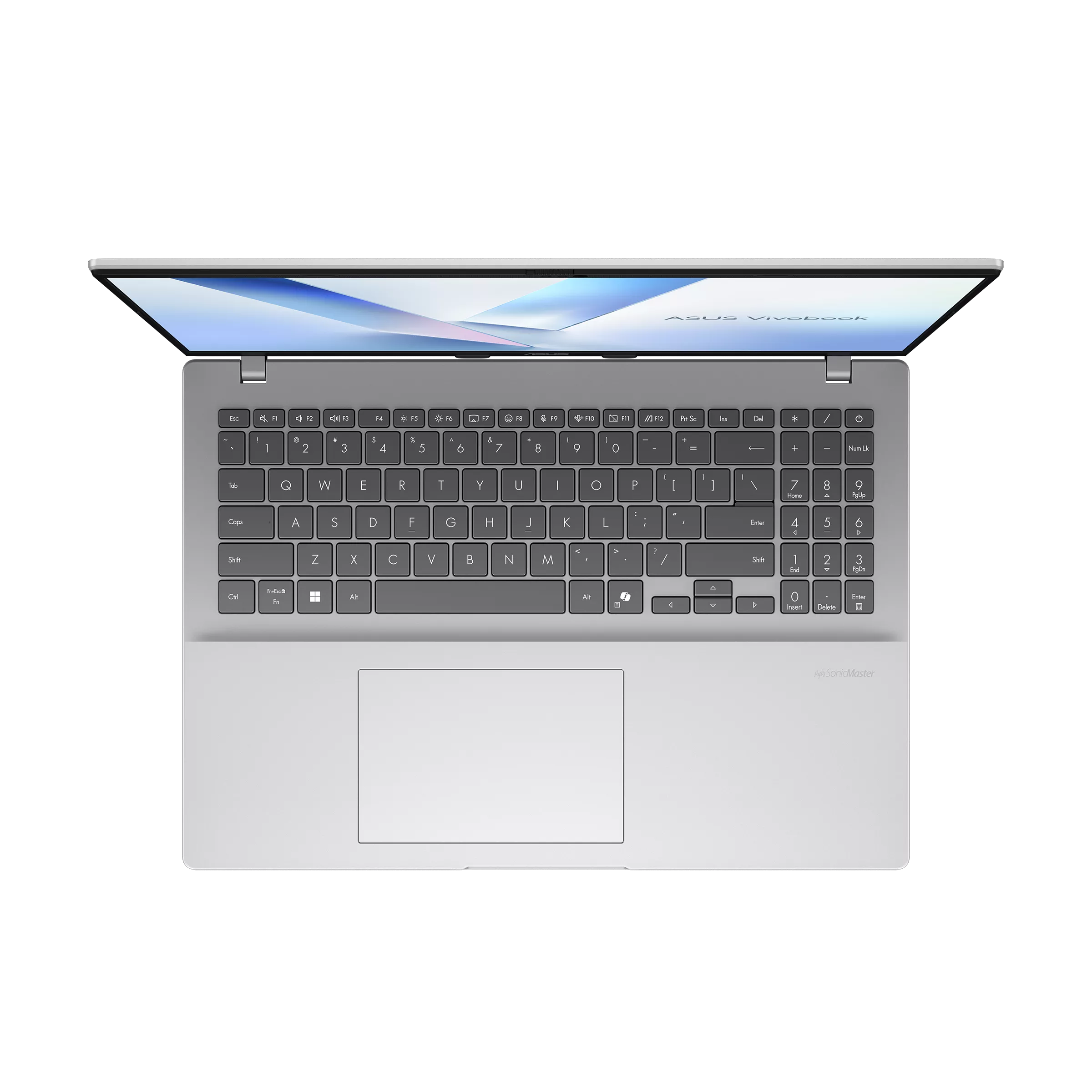 Asus Vivobook 16 M1607KA-MB155W Laptop ,AMD Ryzen AI 5 330 16 Inch ,512 GB SSD ,16 GB ,AMD Radeon Graphics ,Windows 11 - Cool Silver