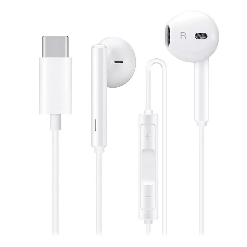 Huawei CM33 Wired Earphones with Microphone , White