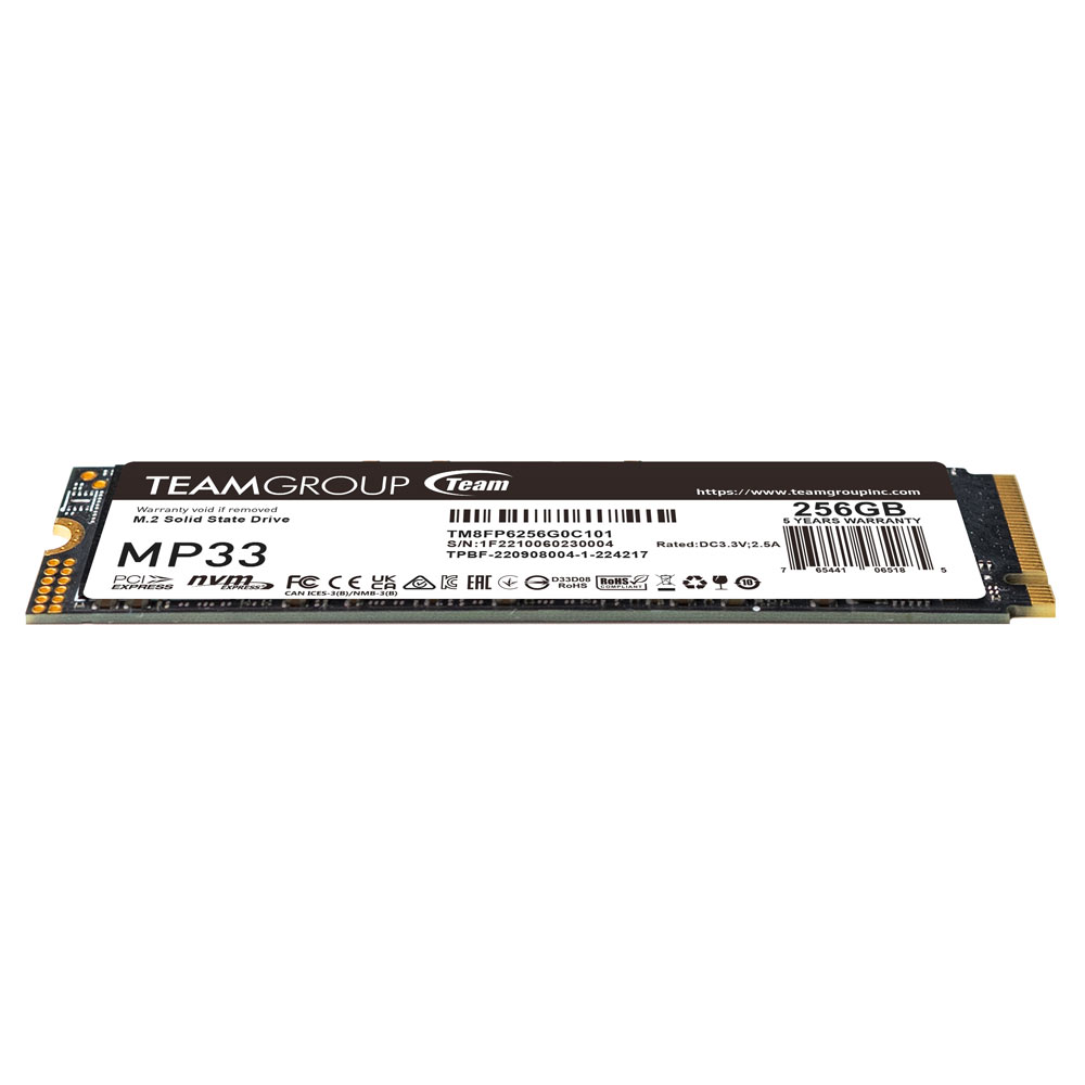 هارد SSD داخلي تيم جروب MP33 ، سعة 256 جيجا بايت
