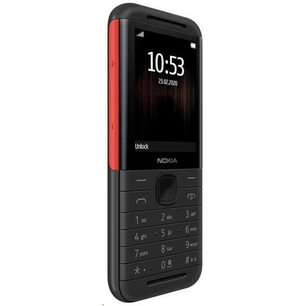 نوكيا 5310 ، شريحتين - اسود واحمر