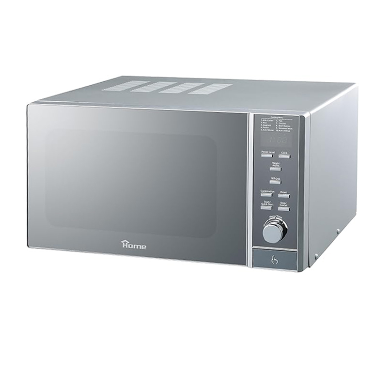 Home PX1006 Microwave with Grill , 30 Liter 900 Watt , Silver - AU4051