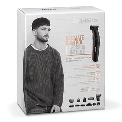 Babyliss Hair Trimmer with Attachments , Black - MT860SDE