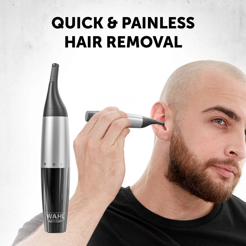 Wahl Precision All-in-One Hair Trimmer , Black Silver - 5560-3917