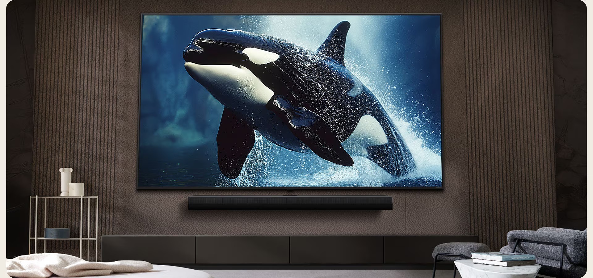 LG 75 Inch Smart TV , 4K UHD LED Built-In Receiver - 75UA84006LB