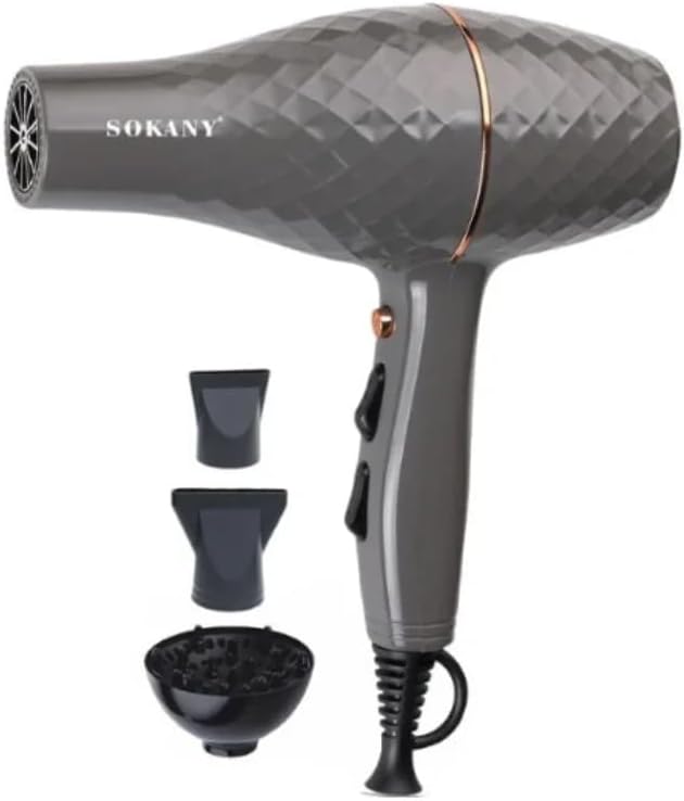 سشوار سوكاني ، قدرة 3300 وات ، اسود - SK-2224