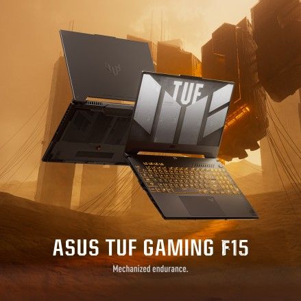 لاب توب اسوس TUF Gaming F15 2023 - FX507VI-LP066W ، معالج انتل كور i7-13620H 15.6 بوصة ، هارد 1 تيرا بايت SSD ، رام 16 جيجا بايت ، كارت شاشة انفيديا جي فورس RTX 4060 ،ويندوز 11 - رمادي جايجر