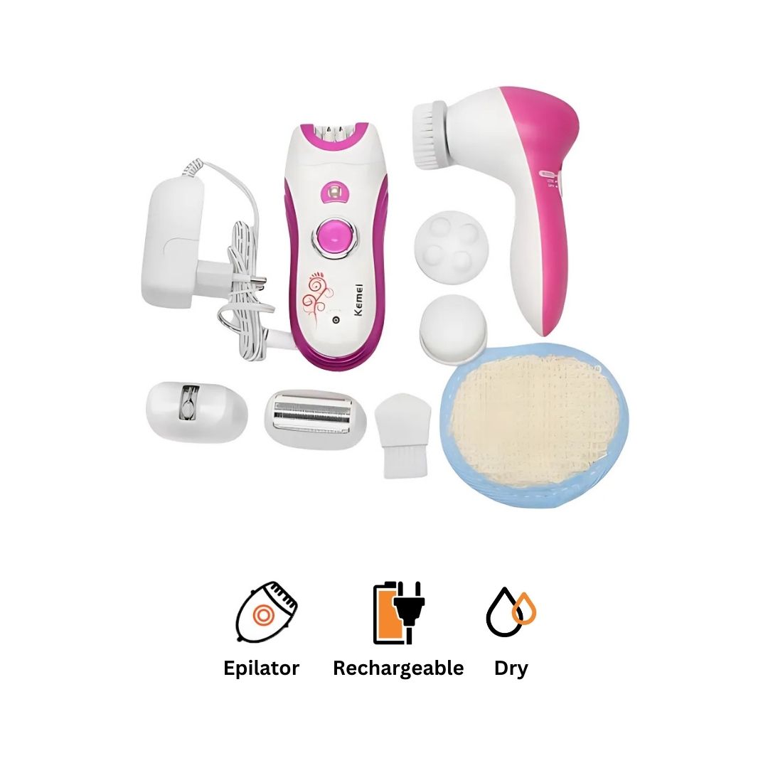Kemei Epilator Multi Color - KM-3066