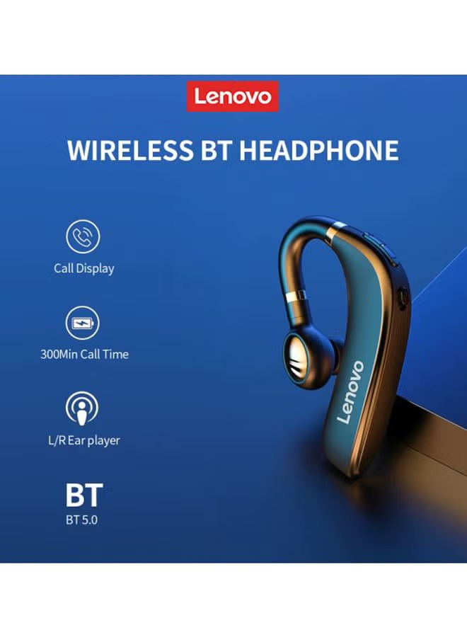سماعة أذن لاسلكية أحادية لينوفو ، اسود - HX106-BK