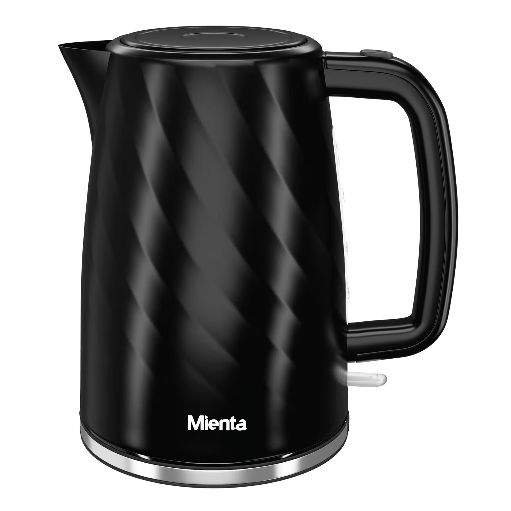 Mienta Electric Kettle , 1.7 Liter 2200 Watt , Black - EK201937A