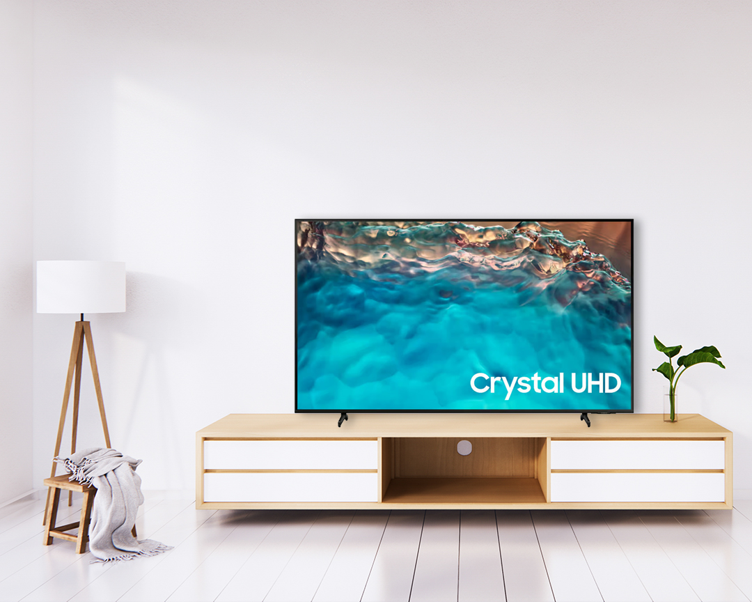 شاشة تلفزيون سمارت سامسونج ، مقاس 85 بوصة ، ليد ، دقة 4K UHD ، بريسيفر داخلي