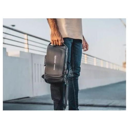 Porodo Cross Bag for Men, Black, Parcel