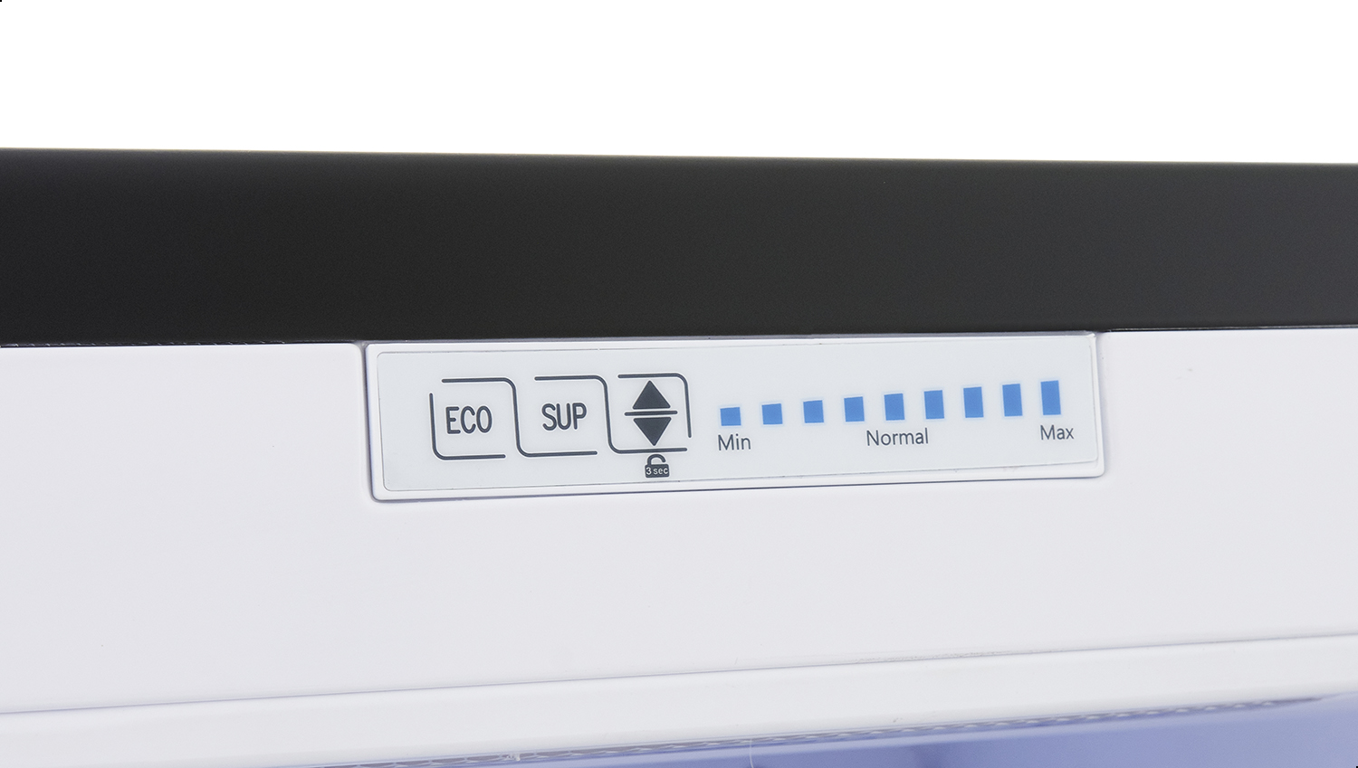 ديب فريزر رأسي فريش FNU-L250BC ، سعة 130 لتر ، اسود