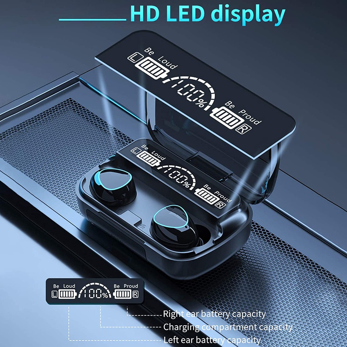 Linjie Earbuds , Black - M10