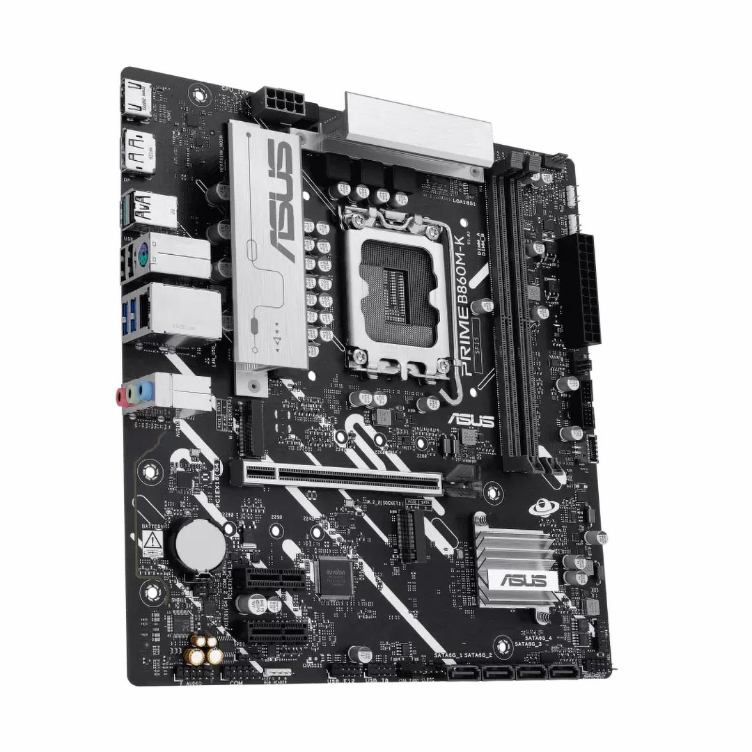 Asus PRIME B860M-K Motherboard , Intel mATX Black