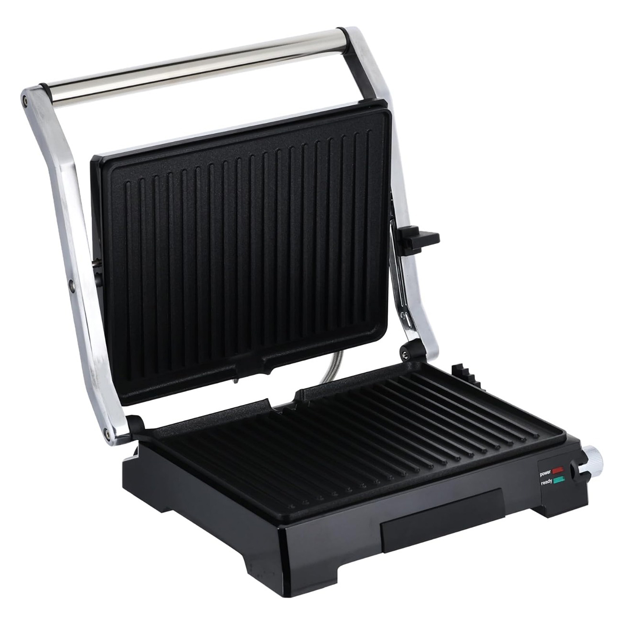 Mienta Electric Grill , 2000 Watt , Black Silver - CG28209A