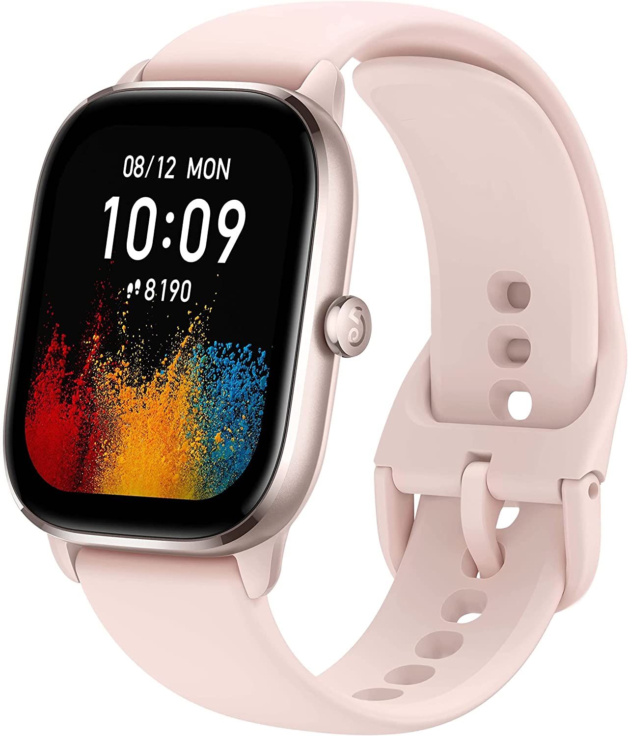 Amazfit GTS 4 Mini Smart Watch , 1.65 Inch Flamingo Pink
