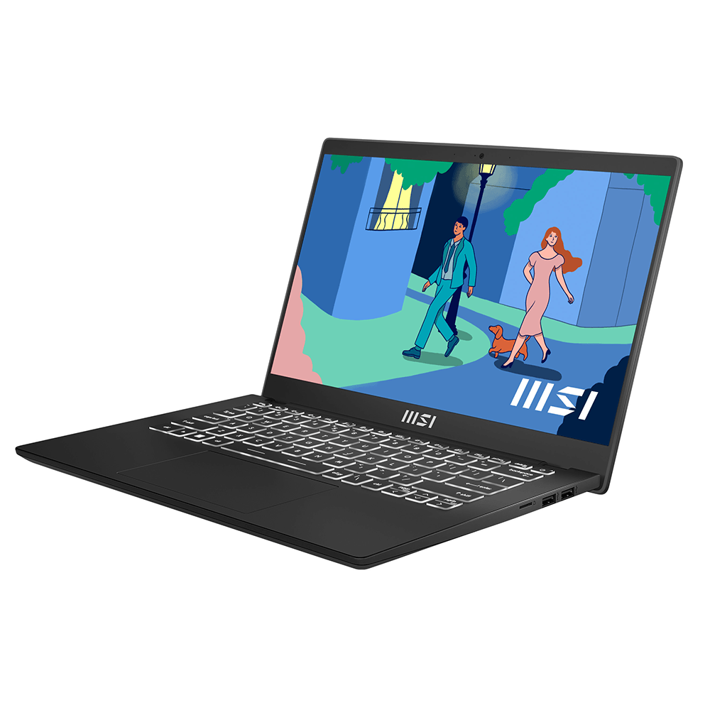 لاب توب ام اس اي Modern 14 - C12MO ، معالج انتل كور i3-1215U ، هارد 256 جيجا بايت ، رام 8 جيجا بايت ، كارت شاشة انتل UHD جرافيكس ،فري دوس