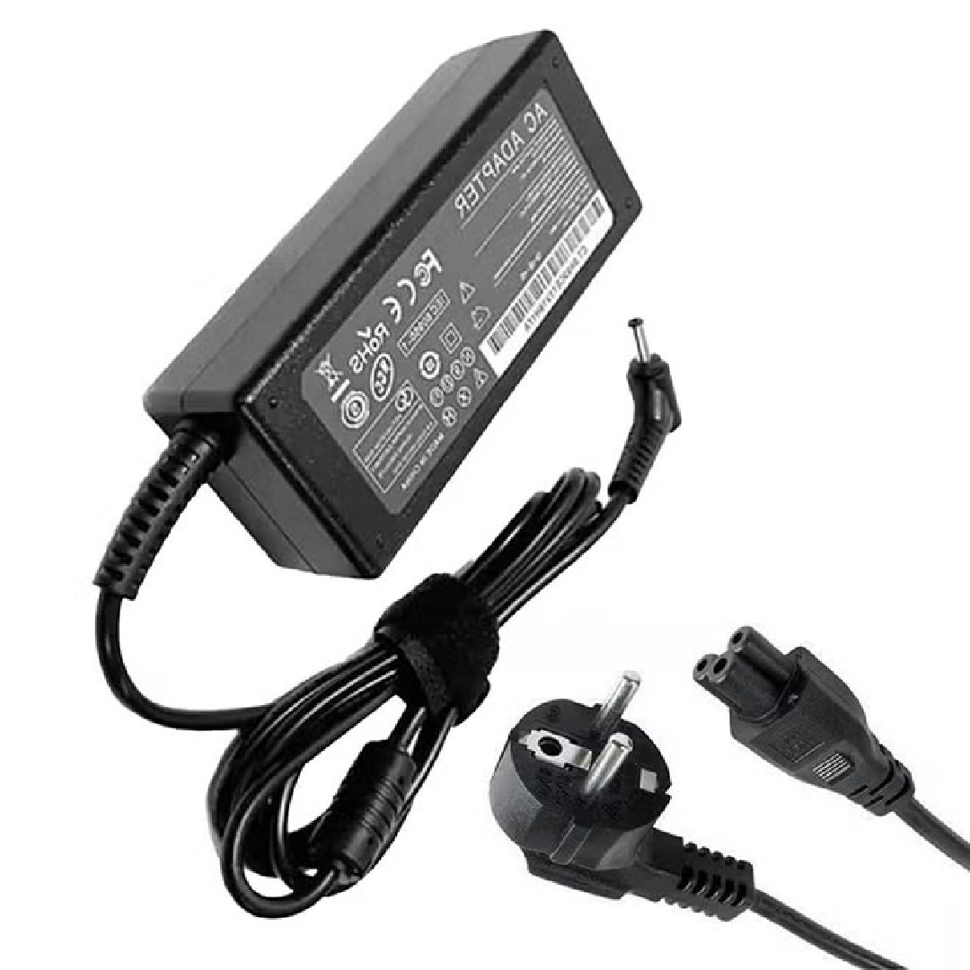 Generic Laptop Charger for Acer DC 3×1.1mm 3.42A , 65 Watt , Black