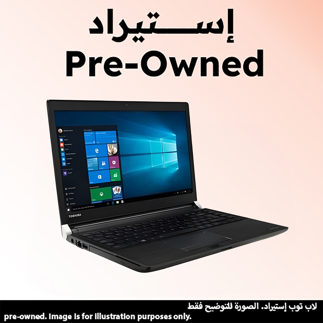 لاب توب استيراد توشيبا بورتجيه R30t-C ، معالج انتل كور i5-6300U ، هارد 256 جيجا بايت SSD ، رام 8 جيجا بايت ، كارت شاشة انتل HD جرافيكس 520