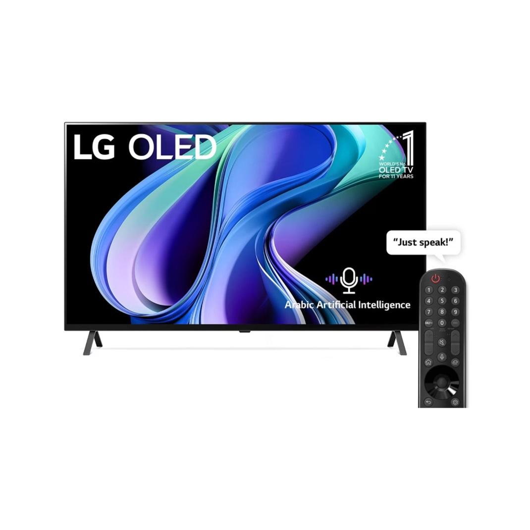 شاشة تلفزيون سمارت ال جي ، مقاس 65 بوصة ، OLED ، دقة 4K UHD ، بريسيفر داخلي
