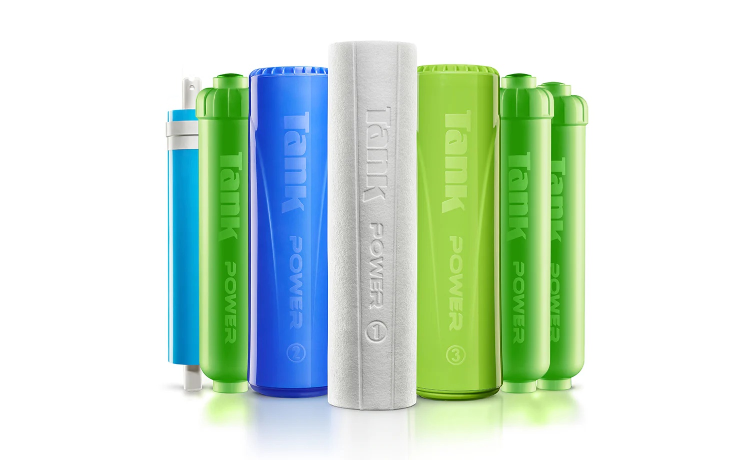 Tank Power Premium Water Filter , White