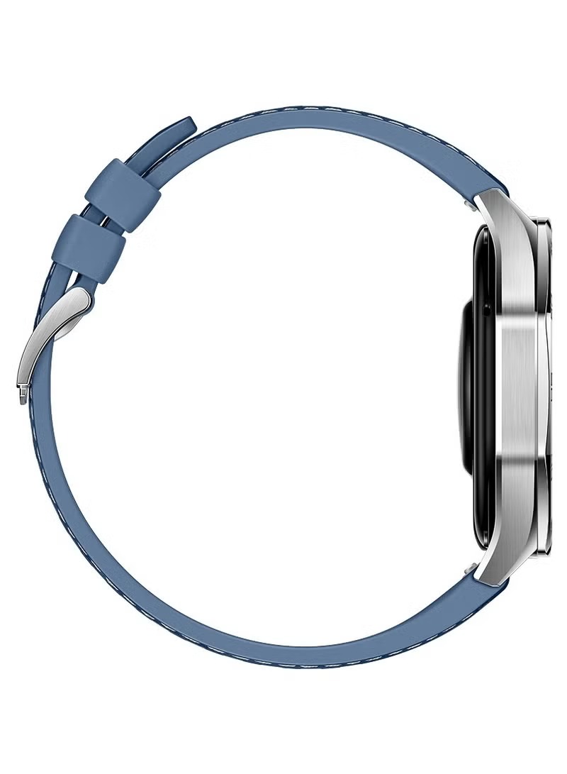 Huawei Watch GT 5 Smart Watch , 46 Millimeter Silver Blue