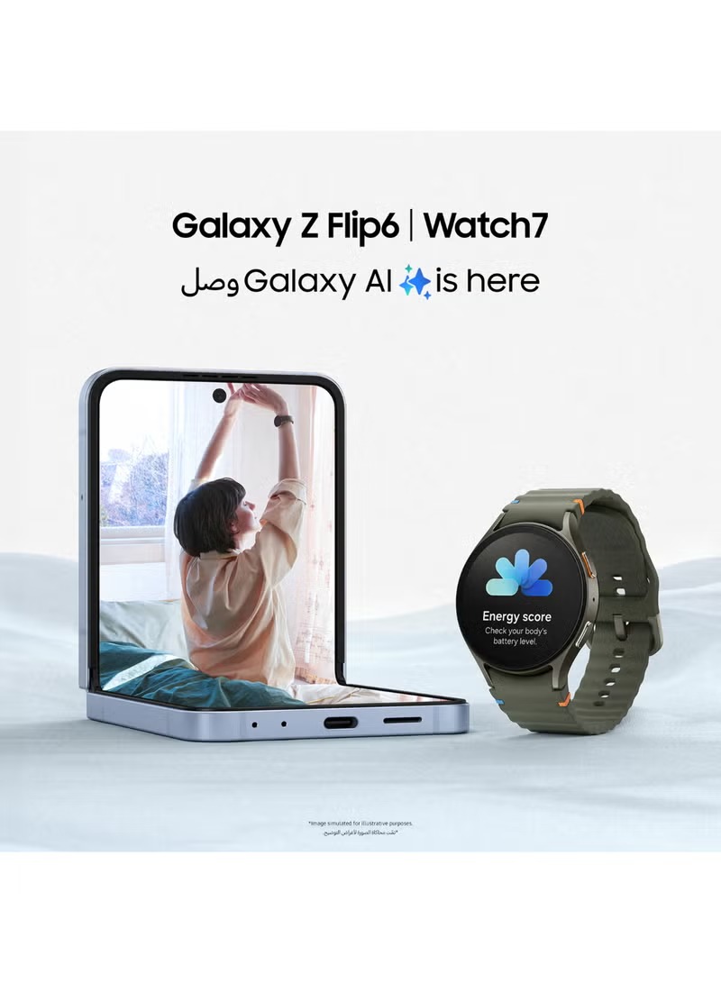 Samsung Galaxy Watch 7 Smart Watch , 1.7 Inch Silver Green - SM-L310NZGAXAA