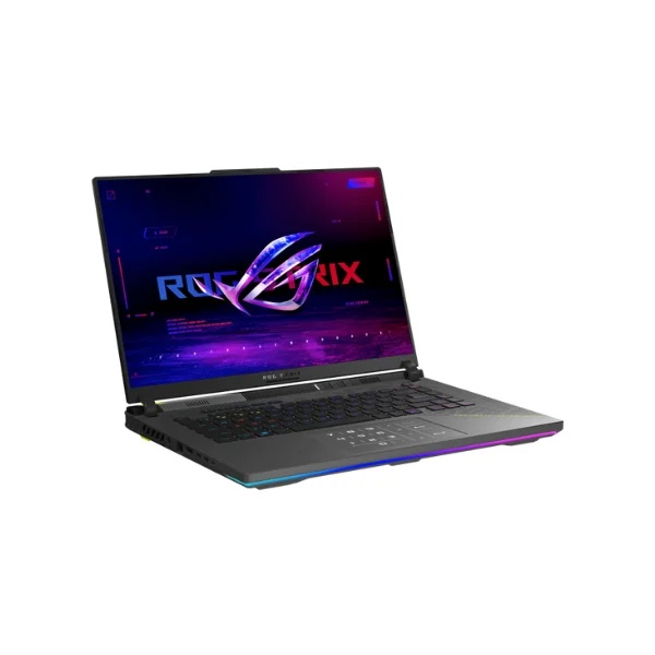 لاب توب جيمنج اسوس روج ستريكس G16 - G614FM-RV169W​ ، معالج ايه ام دي رايزن 9 9955HX 16 بوصة ، هارد 1 تيرا بايت SSD ، رام 16 جيجا بايت ، كارت شاشة انفيديا جي فورس RTX 5060 ،ويندوز 11 - رمادي اكليبس