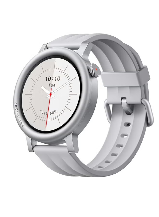CMF By Nothing Watch 3 Pro Smart Watch , 1.43 Inch Light Grey