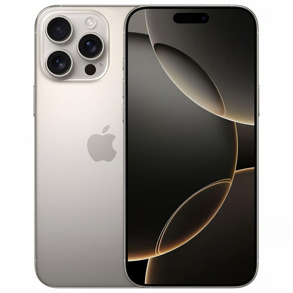 Apple iPhone 16 Pro Max ,1 Terabyte ,8 GB ,5G ,Single SIM - Natural Titanium