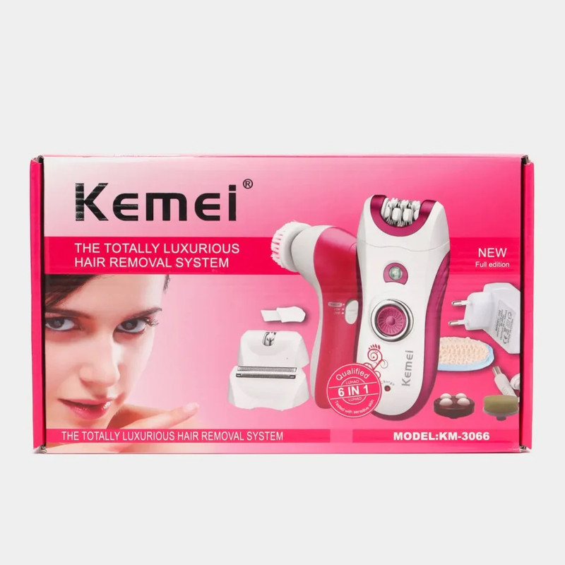 Kemei Epilator Multi Color - KM-3066