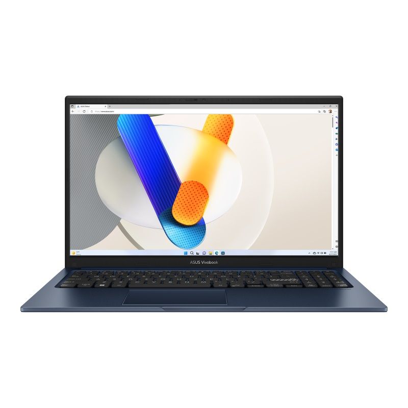 لاب توب اسوس Vivobook 15 X1504VA-NJ1007 ، معالج انتل كور i7-1355U 15.6 بوصة ، هارد 512 جيجا بايت SSD ، رام 16 جيجا بايت ، كارت شاشة انتل ايريس جرافيكس ،فري دوس - ازرق
