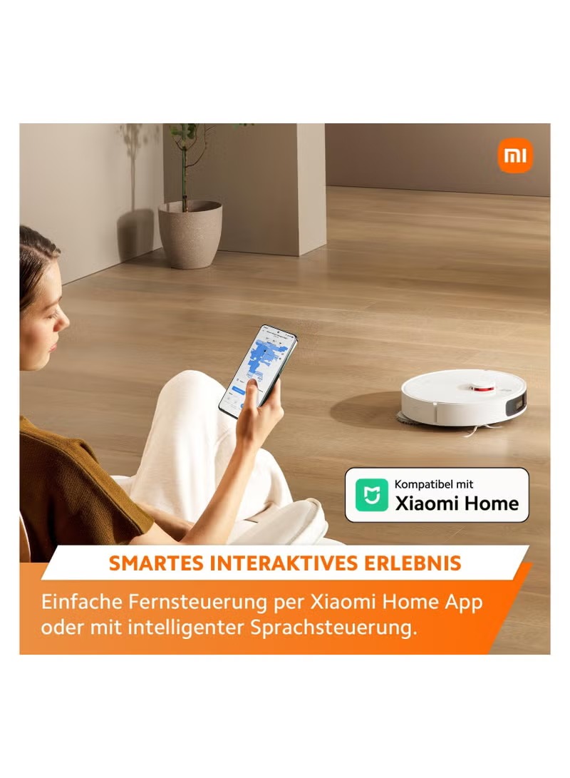 Xiaomi X20 Plus Robotic Vacuum Cleaner , 5200 mAh White - BHR8125EN
