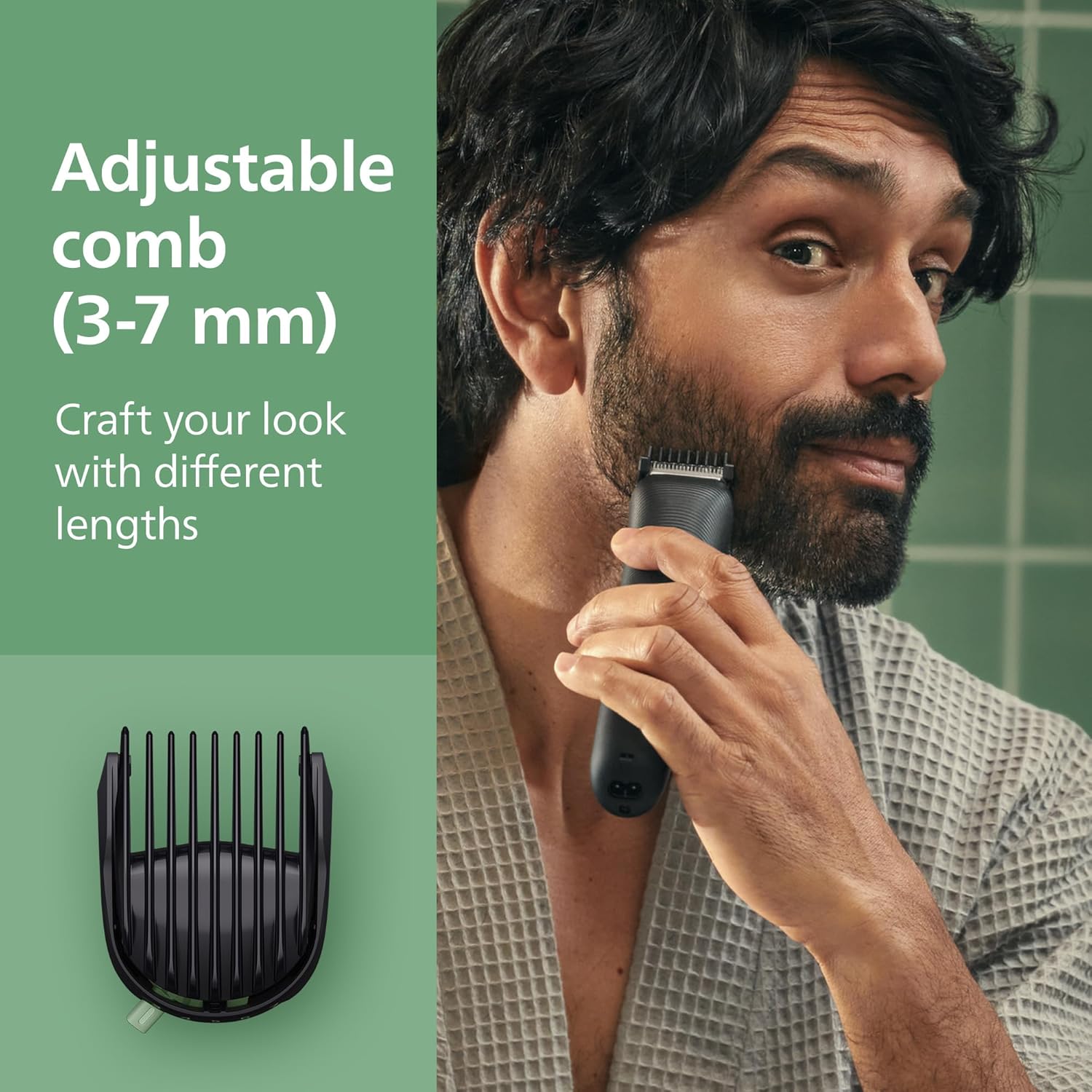 Philips Multigroom 3000 Series All-in-One Hair Trimmer , Black - MG3930/15