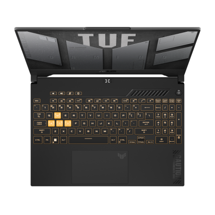 لاب توب اسوس TUF Gaming F15 2023 - FX507VI-LP066W ، معالج انتل كور i7-13620H 15.6 بوصة ، هارد 1 تيرا بايت SSD ، رام 16 جيجا بايت ، كارت شاشة انفيديا جي فورس RTX 4070 ،ويندوز 11 - رمادي جايجر