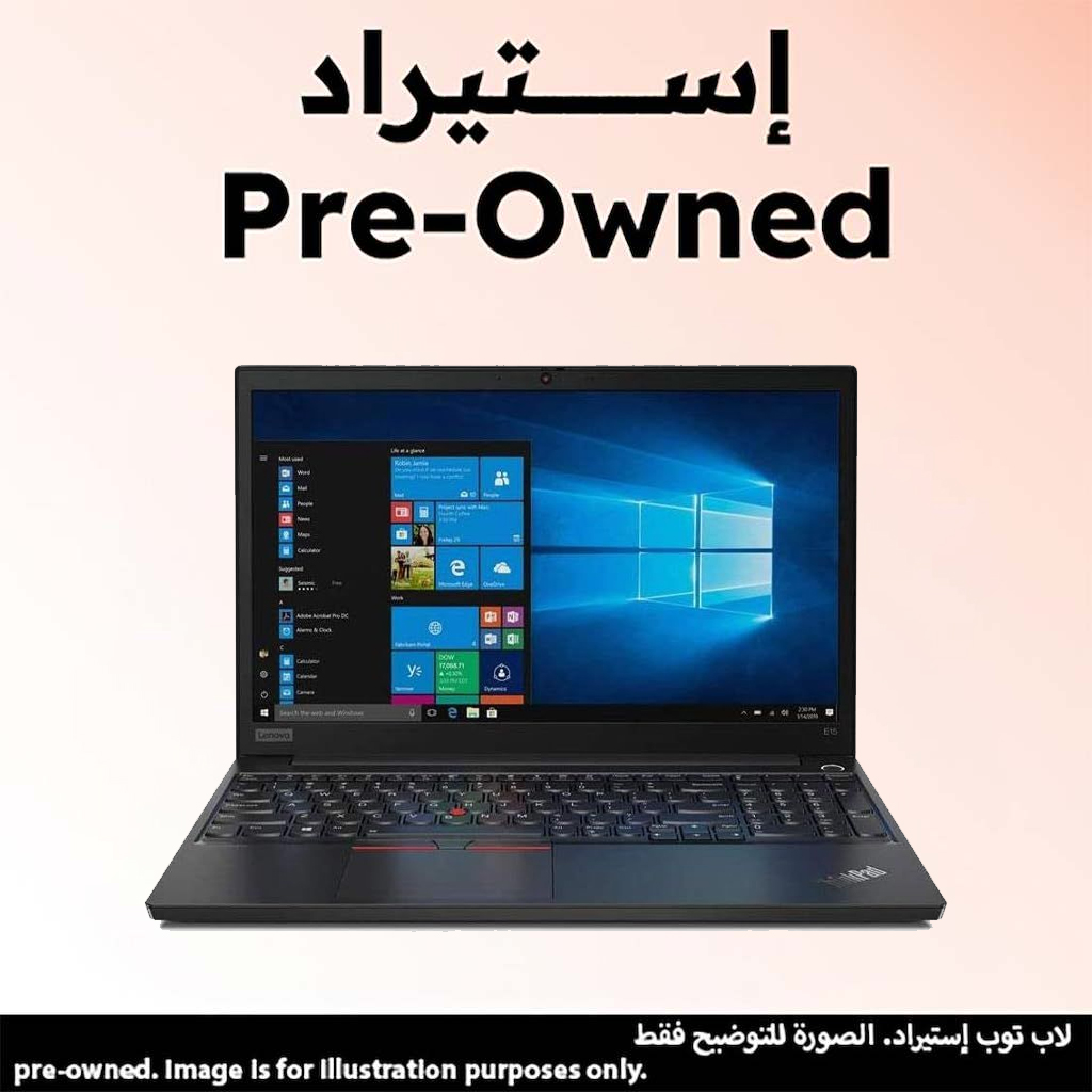 لاب توب استيراد لينوفو ثينك باد E15 Gen 2 ، معالج انتل كور i3-1115G4 ، هارد 256 جيجا بايت SSD ، رام 8 جيجا بايت ، كارت شاشة انتل UHD جرافيكس