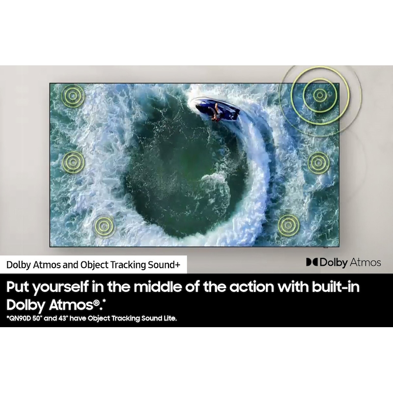 Samsung 85 Inch Smart TV , 4K UHD Neo QLED Built-In Receiver