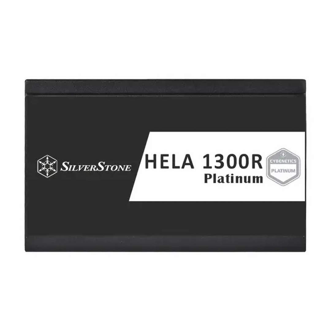مزود طاقة سيلفر ستون HELA 1300R بلاتنيوم ، 264 فولت ، اسود - SST-HA1300R-PM