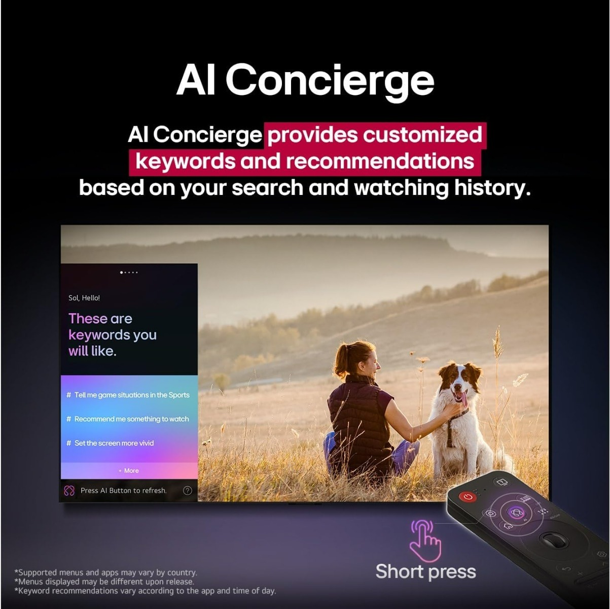 شاشة تلفزيون سمارت ال جي ، مقاس 55 بوصة ، ليد ، دقة 4K UHD ، بريسيفر داخلي