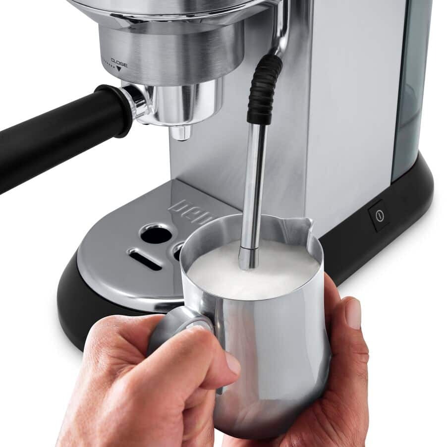Delonghi Dedica Arte Espresso Machine , 1 Liter , Stainless Steel - EC885M