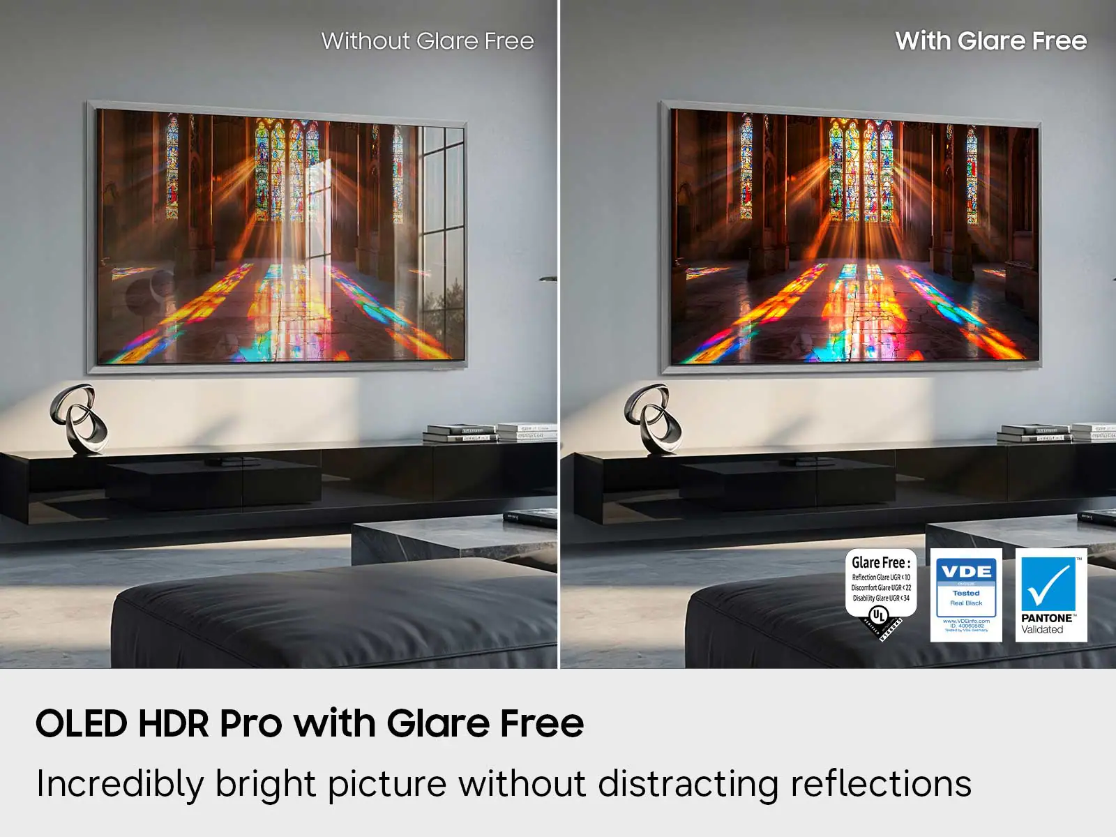 شاشة تلفزيون سمارت سامسونج ، مقاس 65 بوصة ، OLED ، دقة 4K UHD ، بريسيفر داخلي