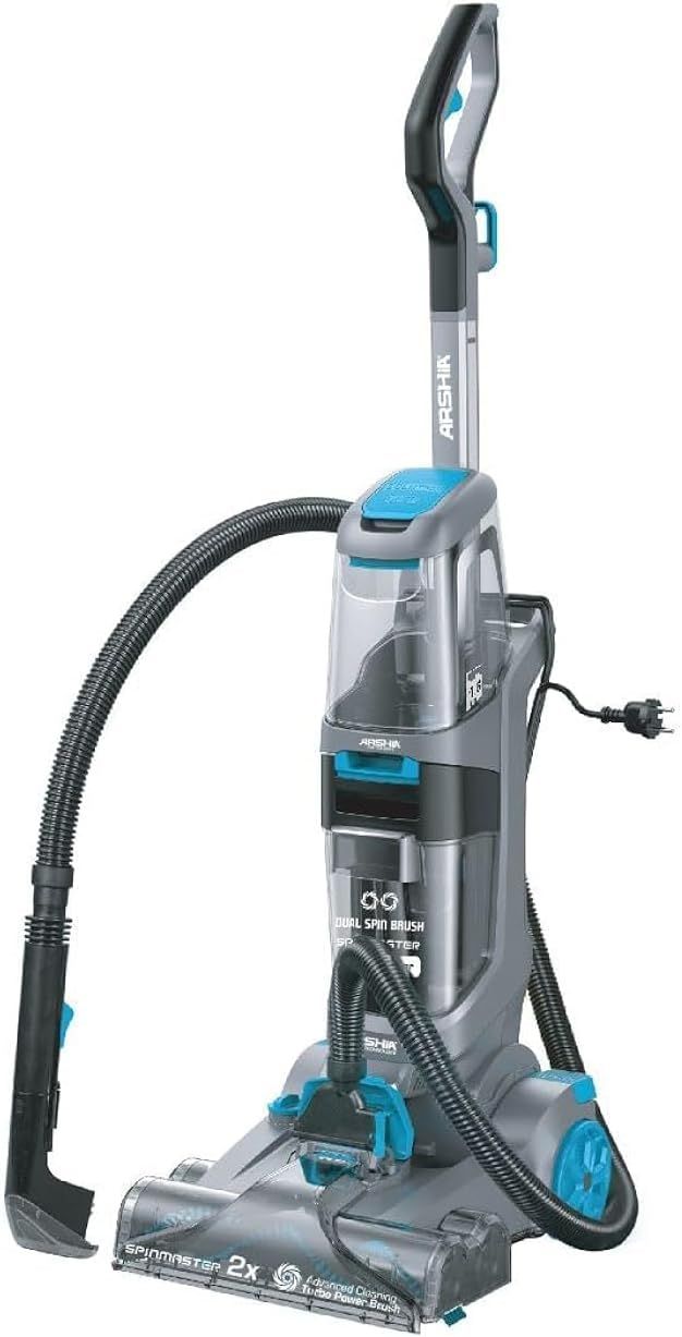 Arshia Drum Vacuum Cleaner , Silver - CW128-3061